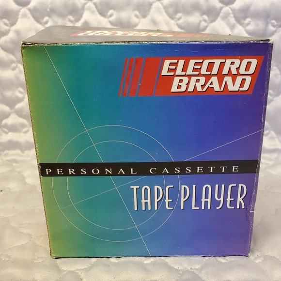 RB5 Elect Ro Brand Personal Cassette Tape Player/Walkman NOS NIB - Picture 1 of 6